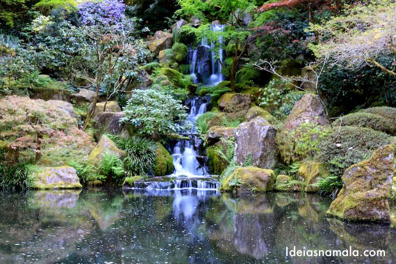 Jardim Japonês de Portland é maravilhoso e vale a visita.
