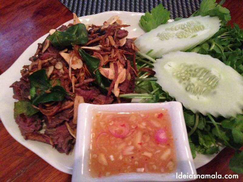 Comida típica do Laos