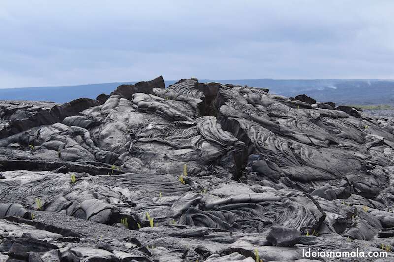 Lava do vulcão Kilauea