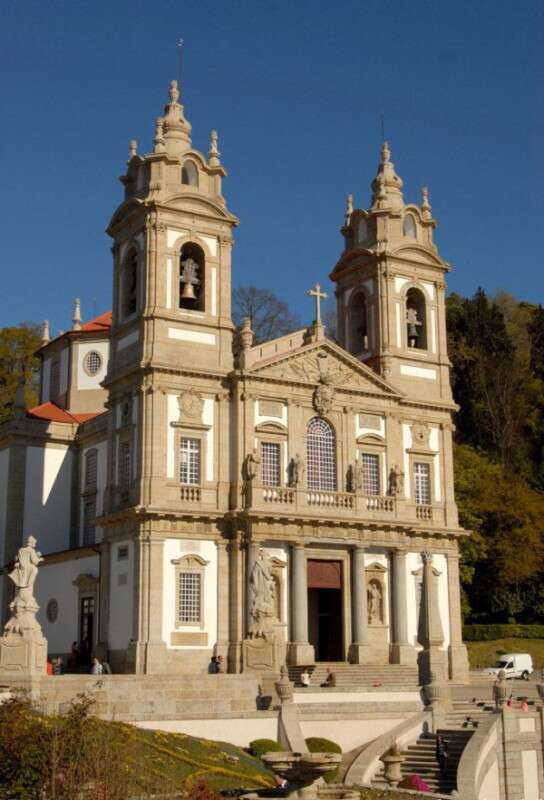 Portugal: 1 dia em Braga e Guimarães - Santuário do Bom Jesus do Monte