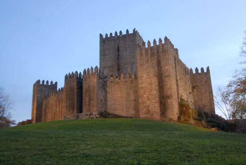 Castelo de Guimarães em Portugal