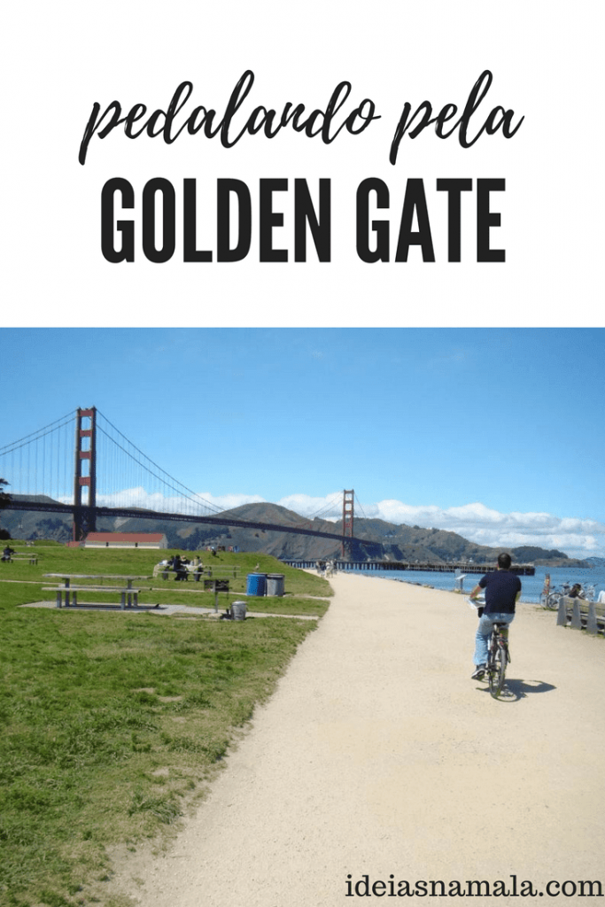 Pedalando pela Golden Gate