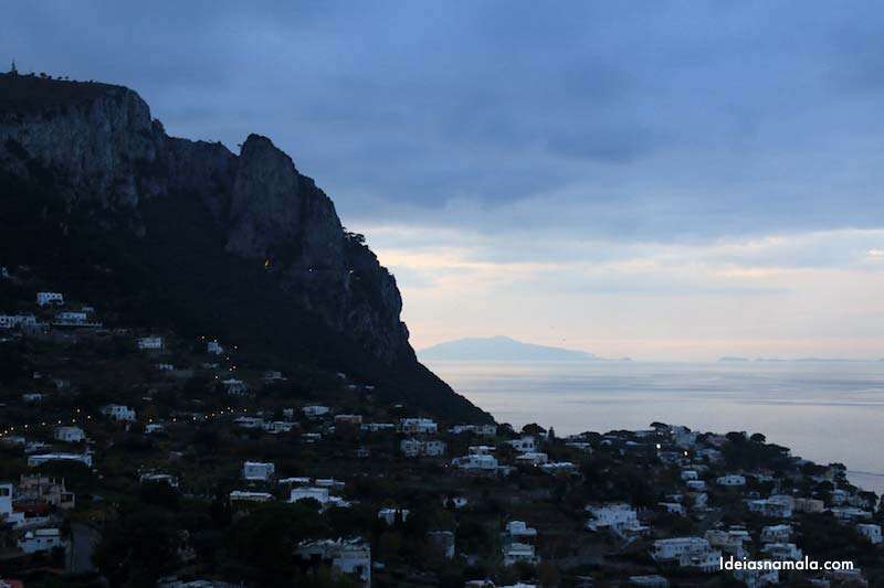 Caminhada caprichado por Capri