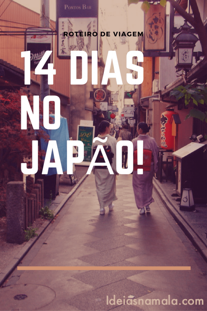 14 dias no japão!