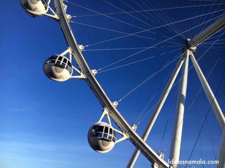 Uma volta na High Roller a roda  gigante de Las Vegas 