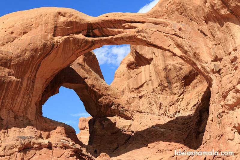 Arches National Park e seu arco duplo