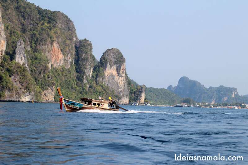 Passeio de barco em Koh Phi Phi