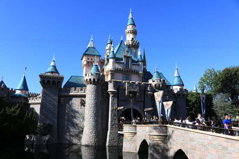 Castelo da Bela Adormecida na Disney California