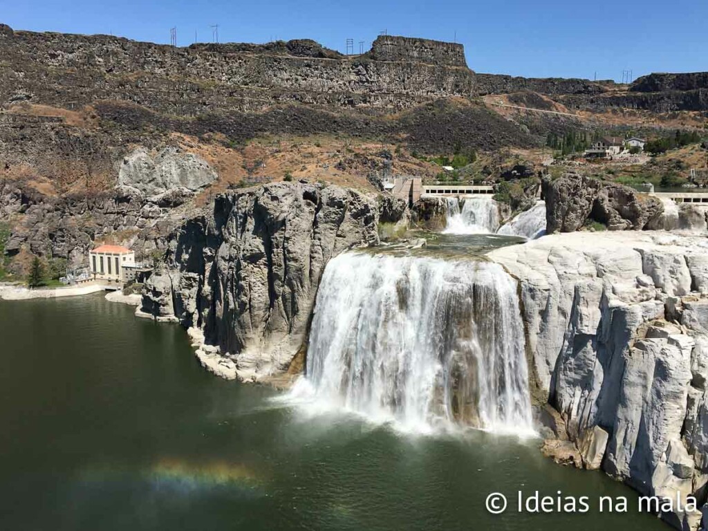 Shoeshone Falls, a Niagara Fall do Oeste americano - Idaho