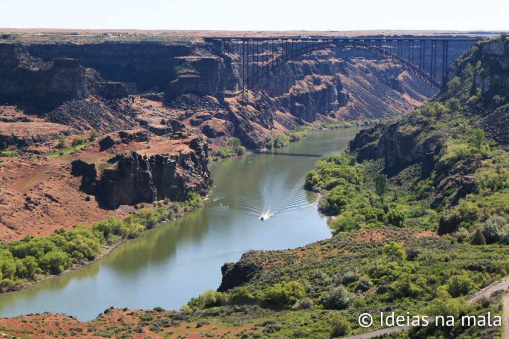 Perrine Bridge em Twin Falls - Idaho