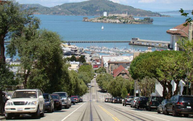 Dicas de San Francisco: Vista espetacular da Lombard Street