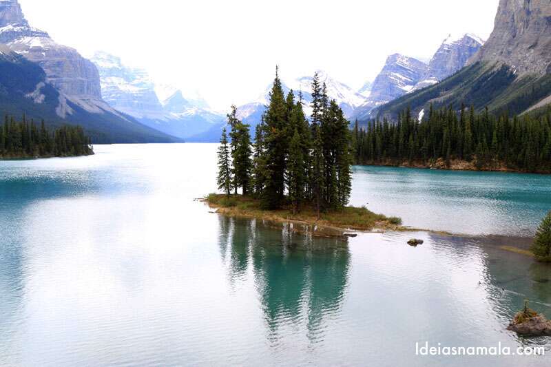 Spirit Island no Maligne Lake