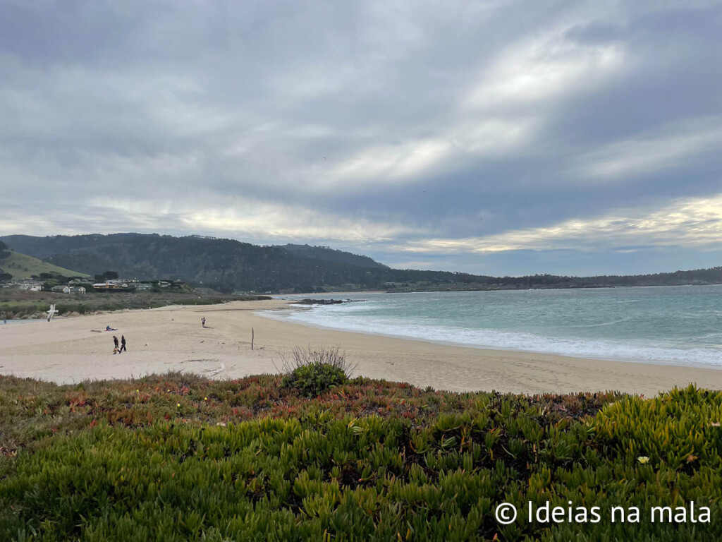 Carmel River Beach vista da Scenic Road