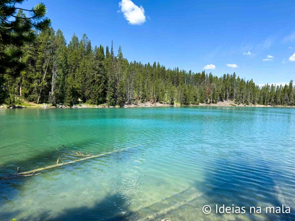 Clearlake um dos lagos mais lindos do Yellowstone