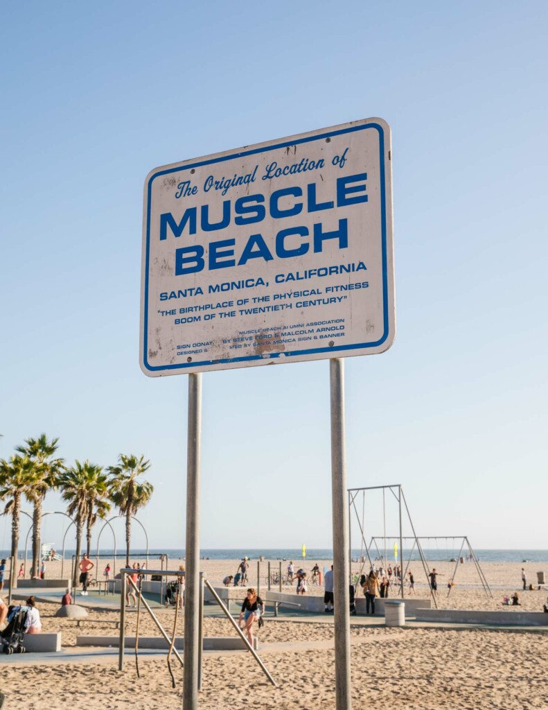 Original Muscle Beach em Santa Monica