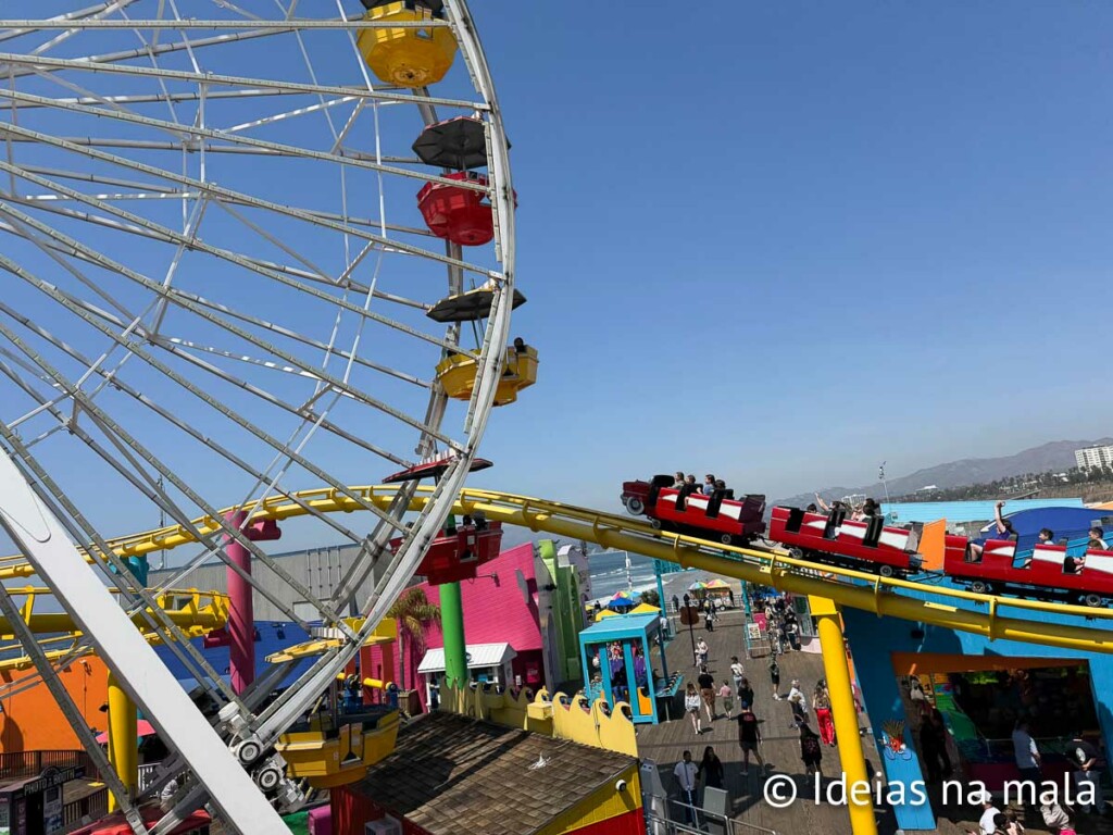 Pacific Park em Santa Monica