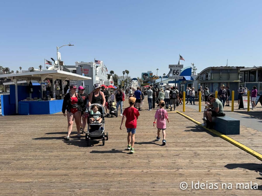 Pier em Santa Monica