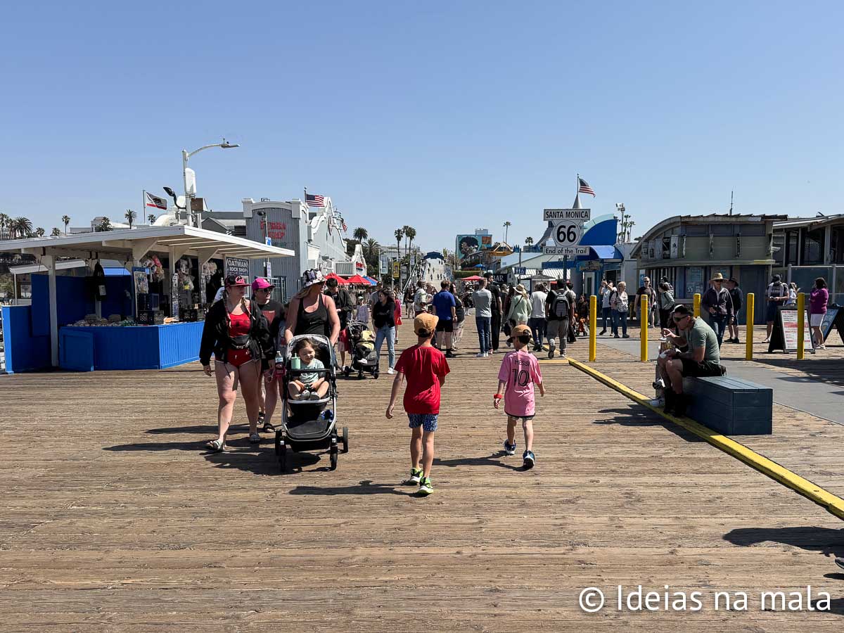 Pier em Santa Monica