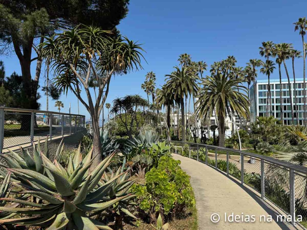 Entrada do Tonga Park em Santa Monica