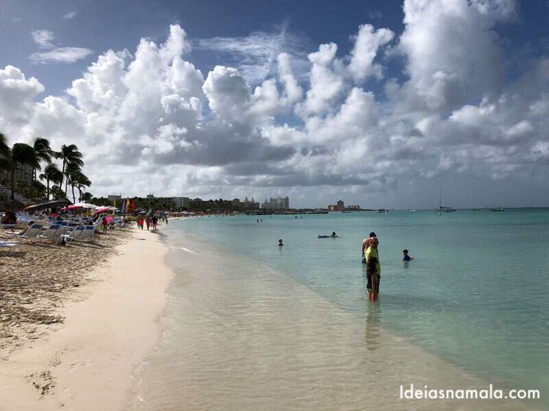Palm Beach: ótima região e praia em Aruba
