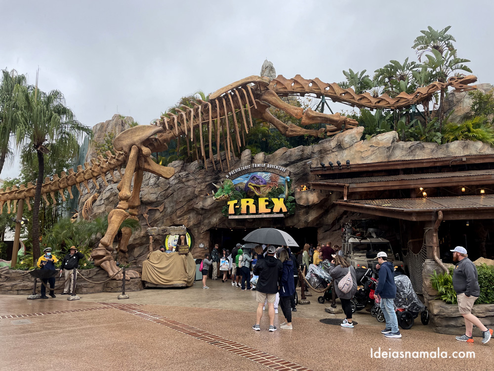 Restaurante T-Rex na Disney Springs - Orlando
