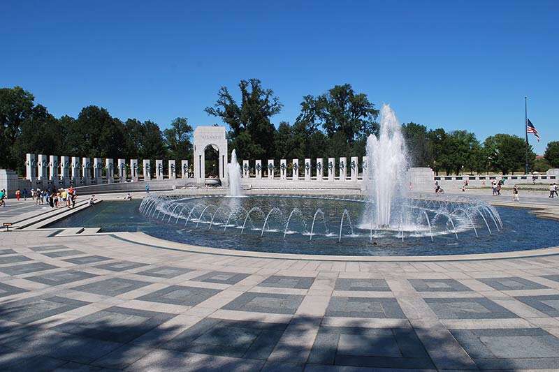 World War II Memorial - o memorial a Segunda Guerra Mundial
