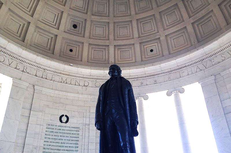 Jefferson Memorial em melhores dicas de Washington DC