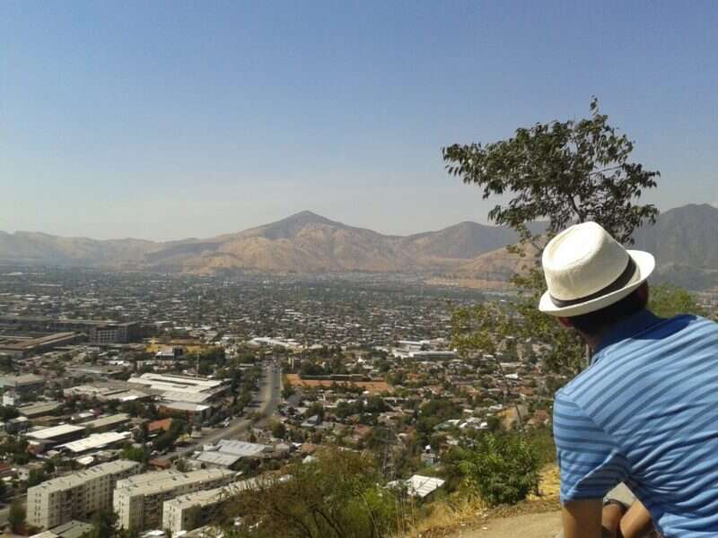 cerro san cristobal santiago chile