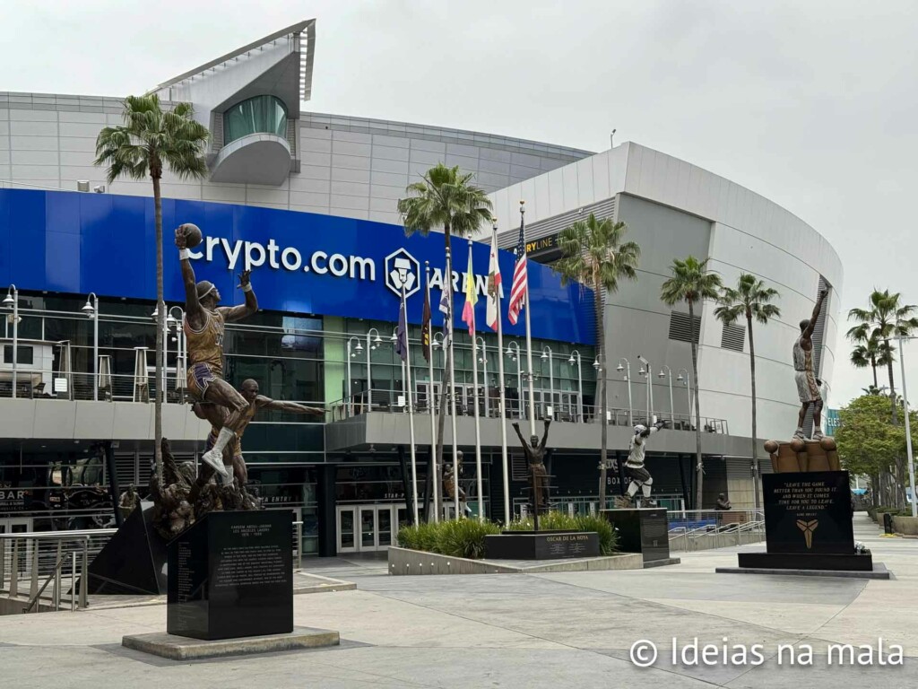 Crypto Arena o Estádio dos Lakers