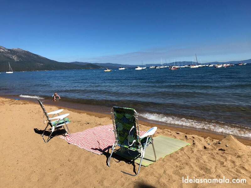 Praia em Camp Richardson - Lake Tahoe