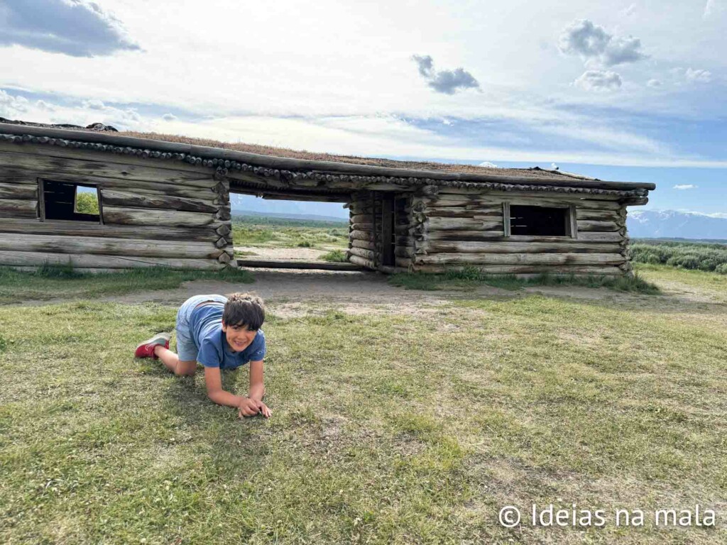 Cunningham Cabin a estrutura mais antiga do Grand Teton