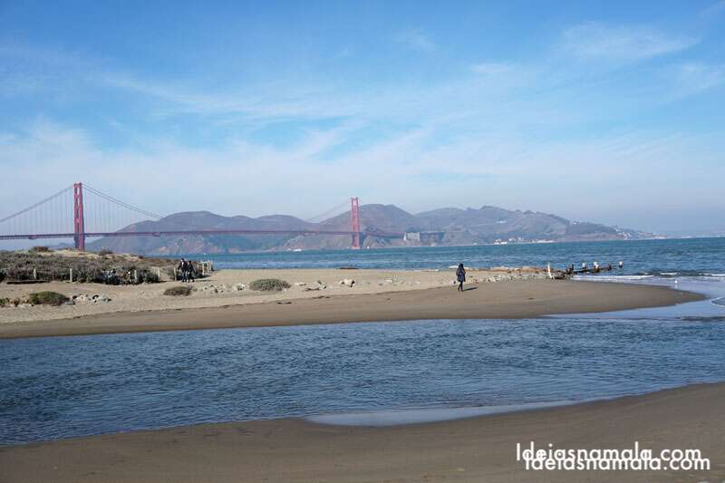 Presidio Marsh, parada certeira para tirar fotos da Golden Gate Bridge
