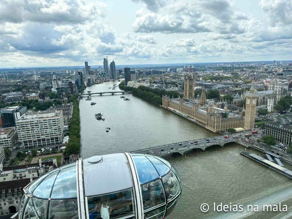 London Eye em Roteiro de Londres