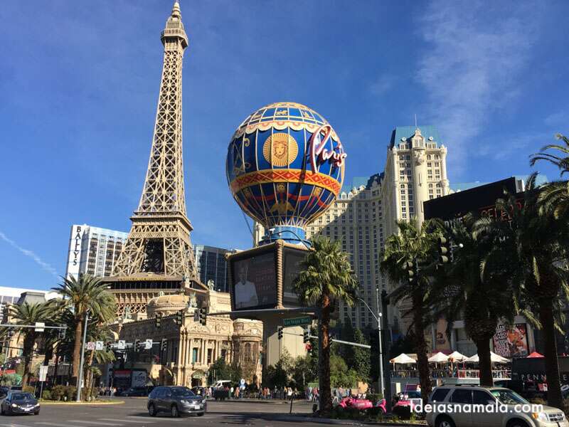 Torre Eiffel do Paris Paris em Las Vegas
