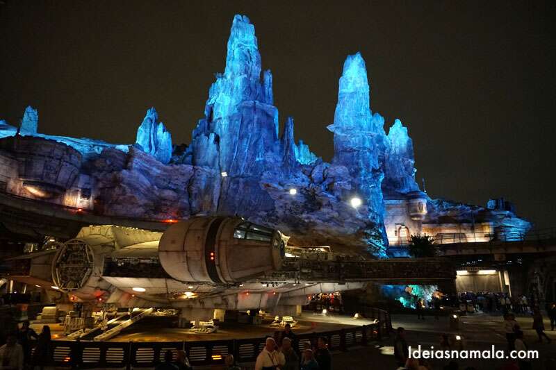 Star Wars galaxys edge na Disneyland