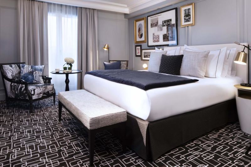 quarto do Le Dmantin Hôtel & Spa: uma das melhores hospedagens de Paris