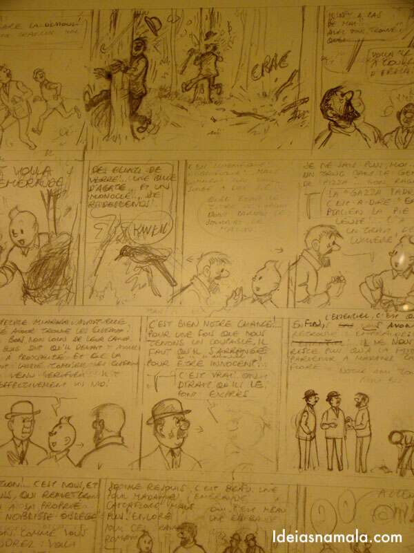 Dica para fãs do Tintin em Cheverny: museu Tintim