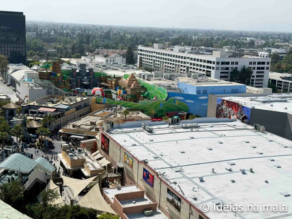 Lower Lot no Universal Studios Hollywood