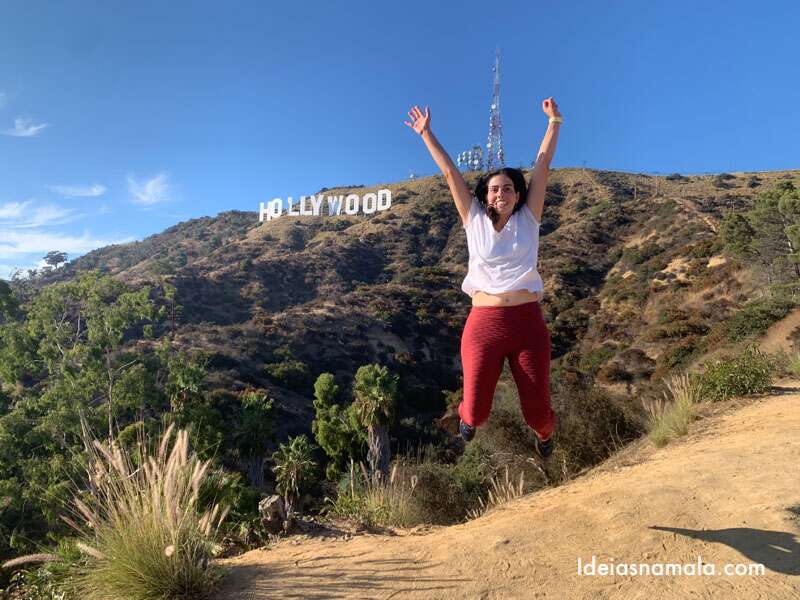 Placa de Hollywood em Los Angeles