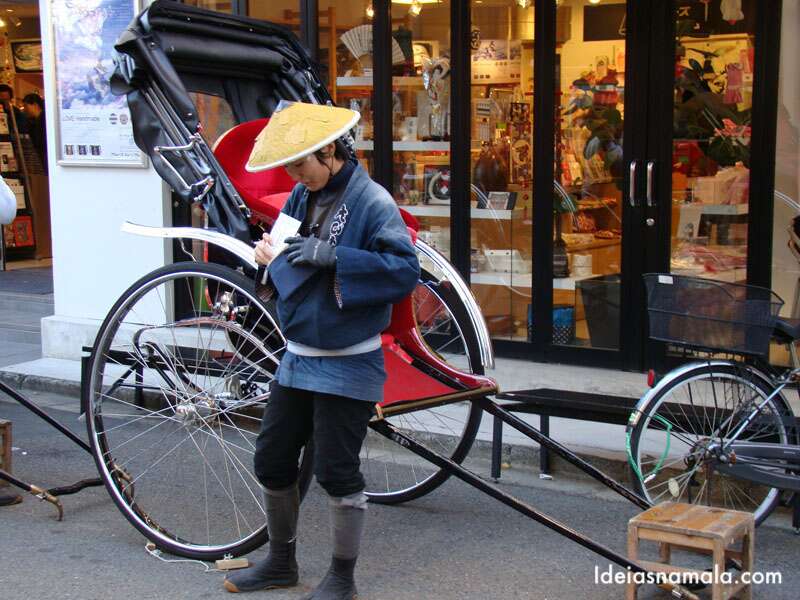 O que fazer em Tokyo: conhecer a parte antiga com um passeio de rickshaw