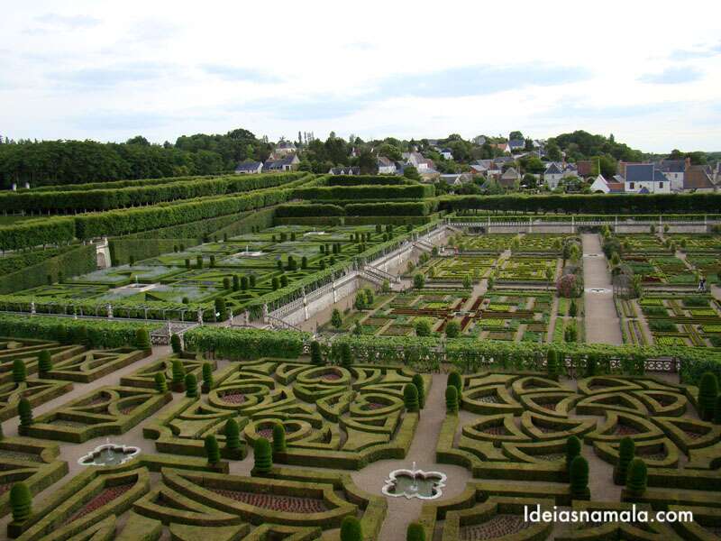 Château de Villandry e seu maravilhoso jardim: lugar que você precisa conhecer no Vale do Loire