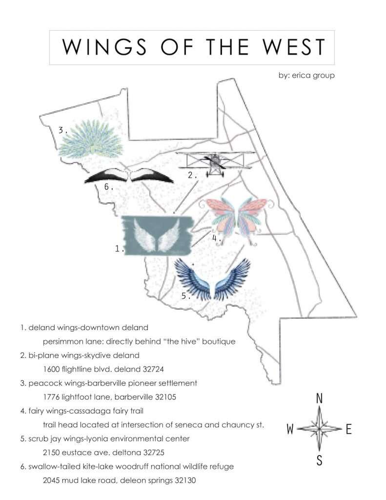 Mapa das Wing of the West - West Volusia