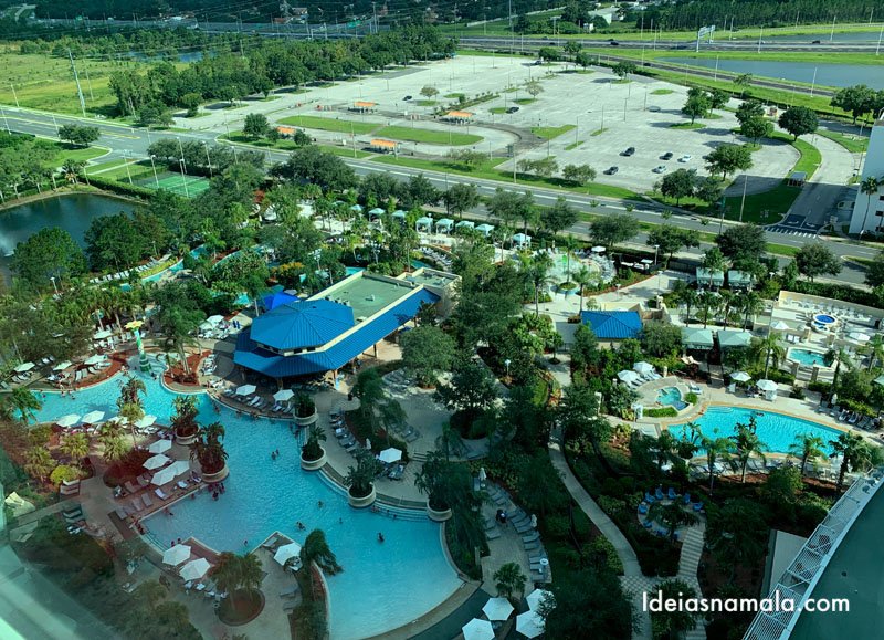 Parque aquático do Hilton Orlando