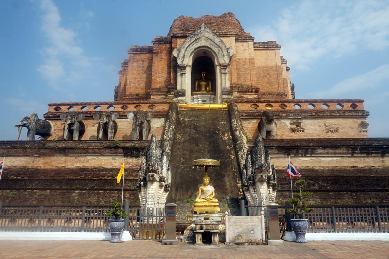Wat Chedi Luang em que fazer em Chiang Mai