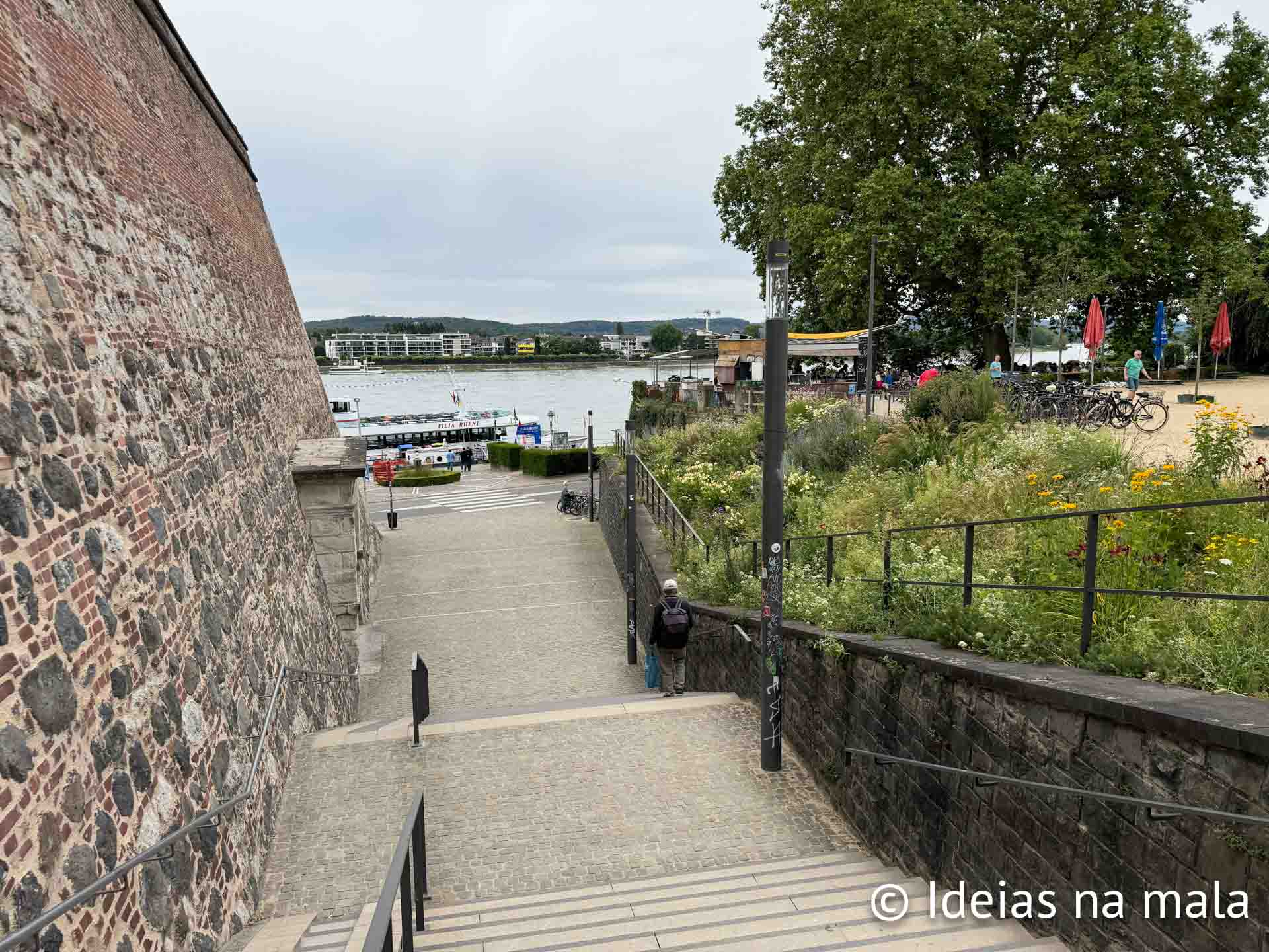 Stadtbefestigung Alter Zoll:  restos da antiga muralha de Bonn