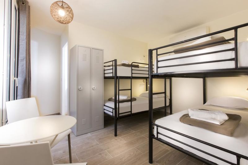 quartos compartilhados em hostel de Montparnasse