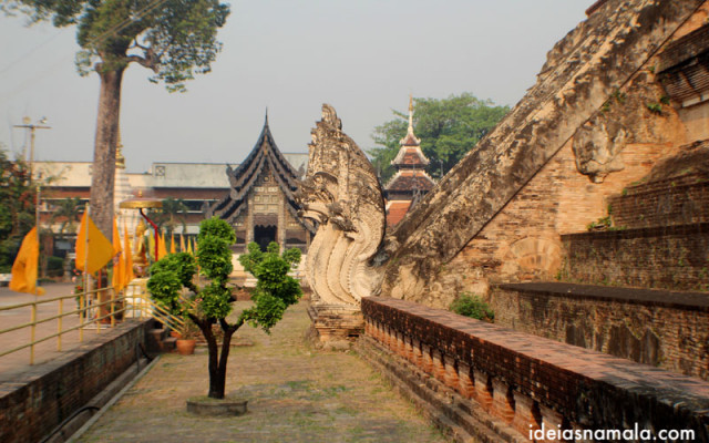 O que fazer em Chiang Mai - Templo Wat Chedid Luang