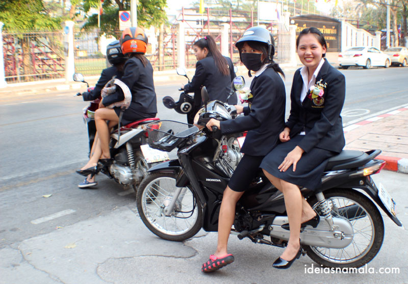 Passeio pelo centro de Chiang Mai