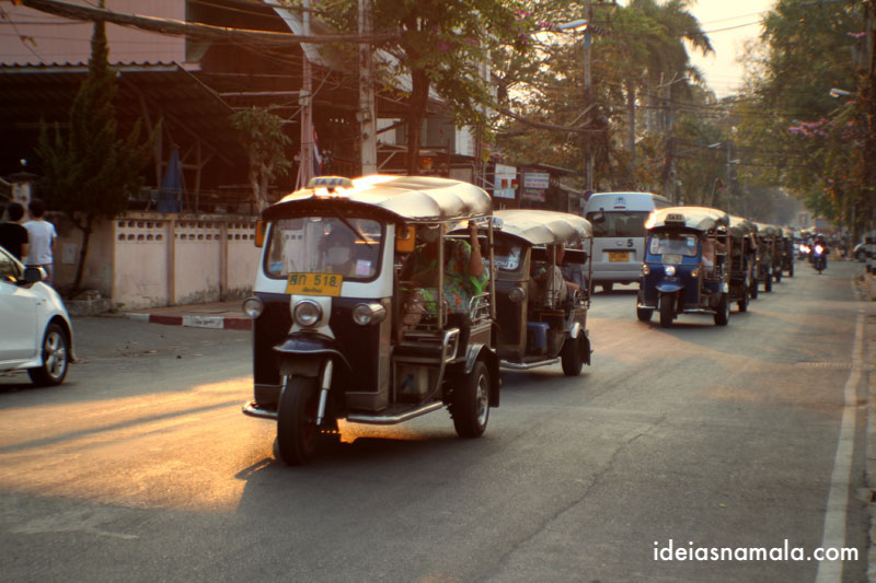 tuk tuk em o que fazer em Chiang Mai