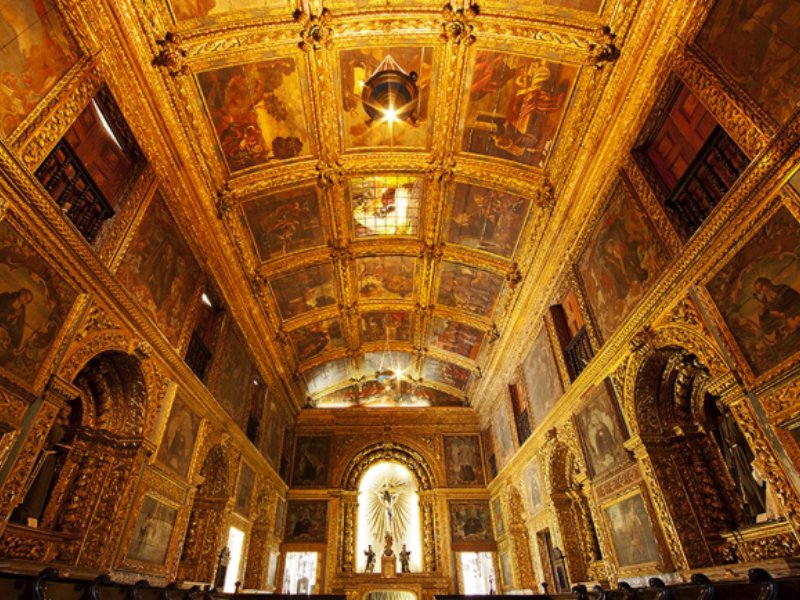 Interior da Capela Dourada